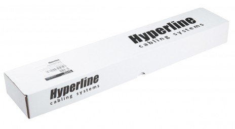 Hyperline SHE19-9SH-2.5EU Блок розеток/PDU 19", 9 розеток Schuko, кабель питания 2,5м с вилкой Sсhuko (CEE7/7), 16А, 230В, чёрный, 482.6x44.4x44.4мм - фото 5