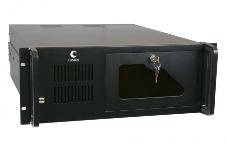 Cabeus CL-407L Корпус cерверный 19" 4U, RM (ДxШxВ)мм: 530x430x177, 3x5.25"+1x3.5"+8x3.5"HDD, без блока питания
