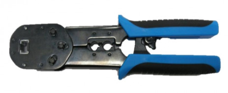 Hyperline HT-CR-8TW6 Инструмент обжимной для разъемов RJ-45 (подходит для Hyperline PLUG-8P8C-UV-C6-TW-SH)