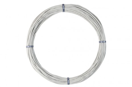 Hyperline UUTP4-C5E-S24-IN-PVC-GY-25 (25 м) Кабель витая пара, неэкранированный U/UTP, категория 5e, 4 пары 24 AWG, 4х2х0,51 мм, однопроволочные жилы, PVC, нг(А)-LS, внутренний -20°C – +75°C, серый, системная гарантия 25 лет - фото 2