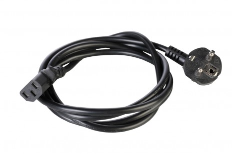REM R-10-Cord-C13-S-3 Шнур питания с заземлением IEC 60320 C13/Schuko, 10 А / 250 В (3 х 1,0), длина 3 м