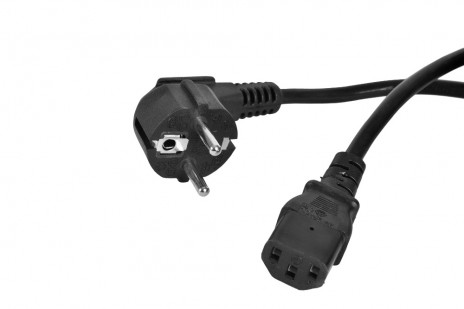 REM R-10-Cord-C13-S-3 Шнур питания с заземлением IEC 60320 C13/Schuko, 10 А / 250 В (3 х 1,0), длина 3 м - фото 3