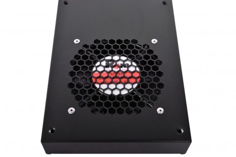 REM R-FAN-2J-9005 Модуль вентиляторный, 2 вентилятора, колодка, чёрный - фото 4