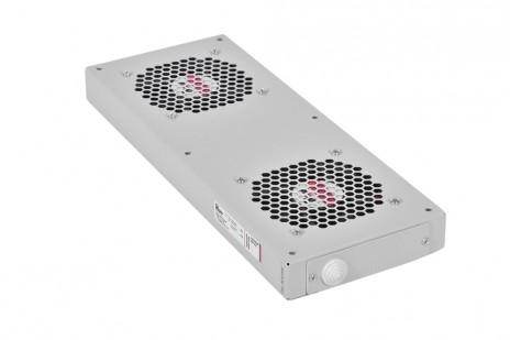 REM R-FAN-2TJ-36V-48V Модуль вентиляторный, 36V-48V, 2 вентилятора с терморегулятором, колодка, серый - фото 3