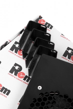 REM R-FAN-3K-1U-9005 Модуль вентиляторный 19" 1U, 3 вентилятора, регул. глубина 200-310 мм с контроллером, черный - фото 5