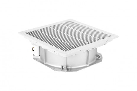 REM R-FAN-1J-5528 Вентилятор с фильтром для шкафов Elbox серии EMS, 320x320x157, до 600 м3/ч, 230 В, IP 54, цвет серый - фото 2