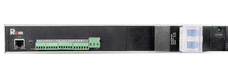 REM R-MC1-32-2x2S-2x3C13-2x2C19-A-1420-K Упр. верт. блок розеток с монит. Rem-MC1 2х2 S, 2x3 С13, 2x2 С19, 32A, алюм., 33-48U, колодка - фото 4