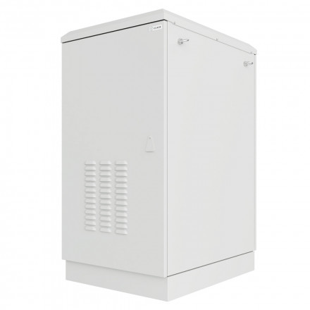 КОЛМЭН SRT03-6060.22-GY Шкаф климатический напольный 19'', IP54, с обогревом и вентиляцией, 22U, 600x600x1205 (ШxГxВ), серый (RAL 7035)