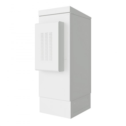 КОЛМЭН SRT03-70100.42.2-GY-2500K1 Шкаф климатический напольный 19'', IP54, с обогревом и кондиционером, две двери, 42U, 700x1000x2100 (ШxГxВ), серый (RAL 7035)