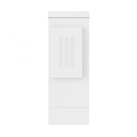 КОЛМЭН SRT03-7080.24.2-GY-1500K1 Шкаф климатический напольный 19'', IP54, с обогревом и кондиционером, две двери, 24U, 705x852x1554 (ШxГxВ), серый (RAL 7035) - фото 3