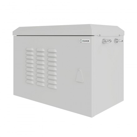 КОЛМЭН SRT01-6035.06-GY Шкаф климатический настенный 19'', IP54, с обогревом и вентиляцией, 6U, 600x350x397 (ШxГxВ), серый (RAL 7035)