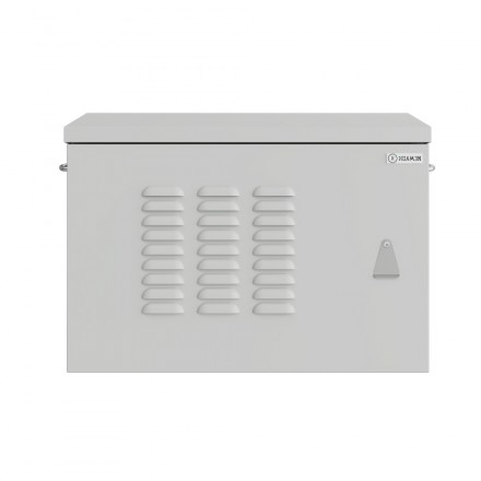 КОЛМЭН SRT01-6035.06-GY Шкаф климатический настенный 19'', IP54, с обогревом и вентиляцией, 6U, 600x350x397 (ШxГxВ), серый (RAL 7035) - фото 4