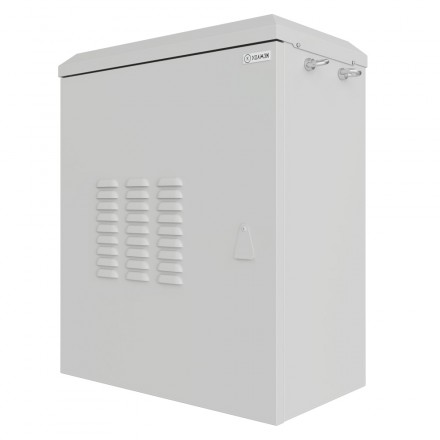 КОЛМЭН SRT01-6035.15-GY Шкаф климатический настенный 19'', IP54, с обогревом и вентиляцией, 15U, 600x350x797 (ШxГxВ), серый (RAL 7035)