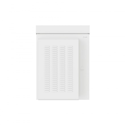 КОЛМЭН SRT01-7060.18-GY-800K1 Шкаф климатический настенный 19'', IP54, с обогревом и кондиционером, 18U, 700x626x985 (ШxГxВ), серый (RAL 7035), с монтажной панелью - фото 3