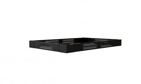 Hyperline TLT2-821-RAL9004 Цоколь 800х1200х100мм (ШхГхВ), для шкафов серии TTB, цвет черный (RAL 9004) - фото 2