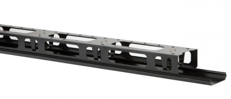 Hyperline CMV-47U-ML Металлический вертикальный кабельный организатор с крышкой 47U, для шкафов TTB, TTR шириной 800 мм, черный (RAL 9004) (1 шт.) - фото 2