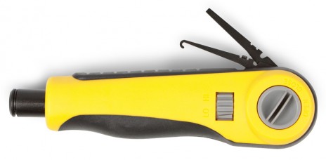 Hyperline HT-3640R Инструмент для заделки витой пары (нож в комплект не входит), ударный, регулируемый