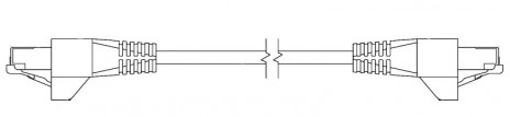 Hyperline PC-LPM-STP-RJ45-RJ45-C6a-5M-LSZH-GY Патч-корд F/UTP, экранированный, Cat.6a (100% Fluke Component Tested), LSZH, 5 м, серый - фото 3