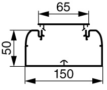 Кабель канал 150х50 мм