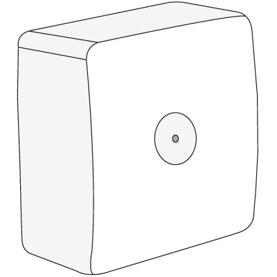 DKC / ДКС 00677 In-liner Classic SDMN Коробка распределительная для миниканалов, пластик, белый RAL 9016 - фото 2