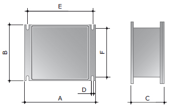 DKC / ДКС 65305 Коробка ответвительная алюминиевая окрашенная,IP66, RAL9006, 294х244х114мм - фото 2
