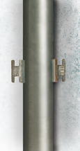 DKC / ДКС 6044-XA25 Держатель с крышкой для трубы ф25 мм, нержавеющая сталь AISI 304 - фото 3