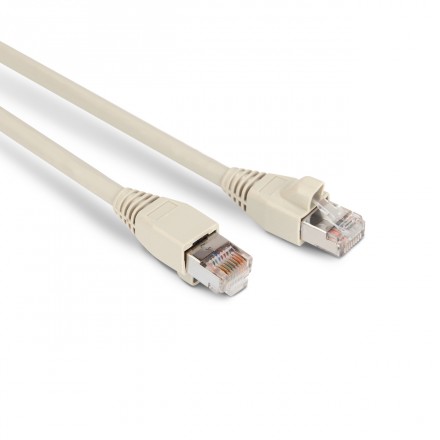 Hyperline PC-LPM-STP-RJ45-RJ45-C6a-3M-LSZH-GY Патч-корд F/UTP, экранированный, Cat.6a (100% Fluke Component Tested), LSZH, 3 м, серый