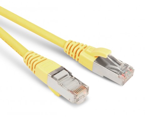 Hyperline PC-LPM-STP-RJ45-RJ45-C6-15M-LSZH-YL Патч-корд U/FTP, экранированный, Cat.6 (100% Fluke Component Tested), LSZH, 15 м, желтый