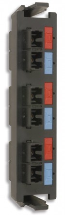 Siemon RIC-F-SC6-01-SALE Quick-Pack Панель с 3 SC duplex адаптерами, 6 волокон, одномод/многомод (для RIC3, SWIC3, FCP3) (РАСПРОДАЖА)