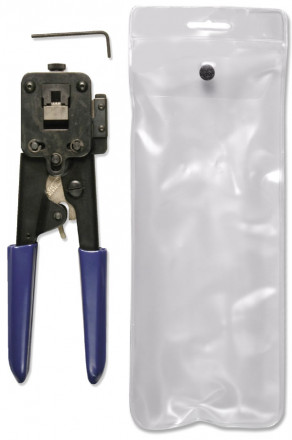 Siemon PT-908-D Профессиональный обжимной инструмент для кримпования (в пластиковом чехле)