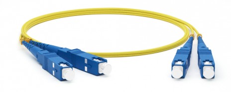 Hyperline FC-D3-9-SC/UR-SC/UR-H-1M-LSZH-YL Патч-корд волоконно-оптический (шнур) SM 9/125 (OS2), SC/UPC-SC/UPC, 3.0 мм, duplex, LSZH, 1 м
