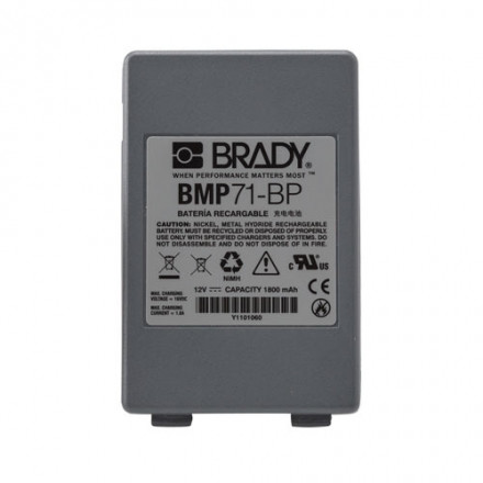 BRADY brd114885 Аккумуляторная батарея, M71-BATT