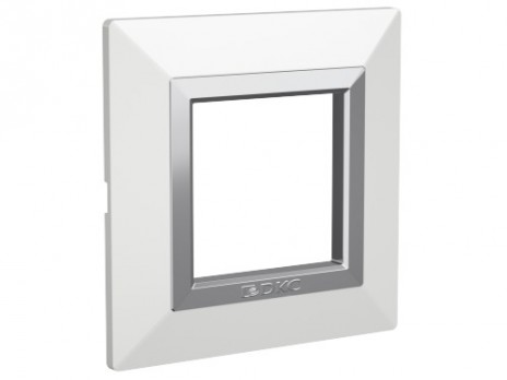 Рамки белые из металла для настенного монтажа ДКС серии Avanti