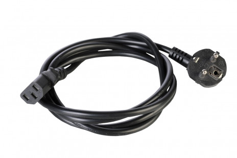Шнуры питания с заземлением IEC 60320 C13/Schuko Rem серии R-10-Cord-C13-S
